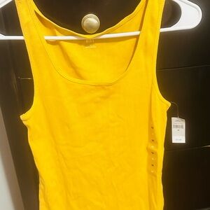 GAP Vibrant Yellow Tank Top